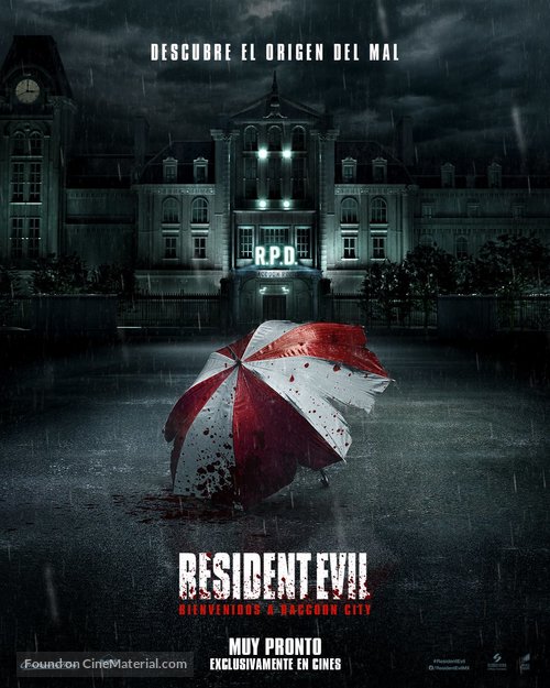 Resident Evil: Welcome to Raccoon City - Mexican Movie Poster