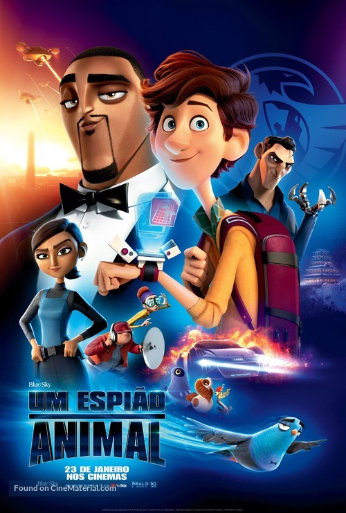 Spies in Disguise - Brazilian Movie Poster