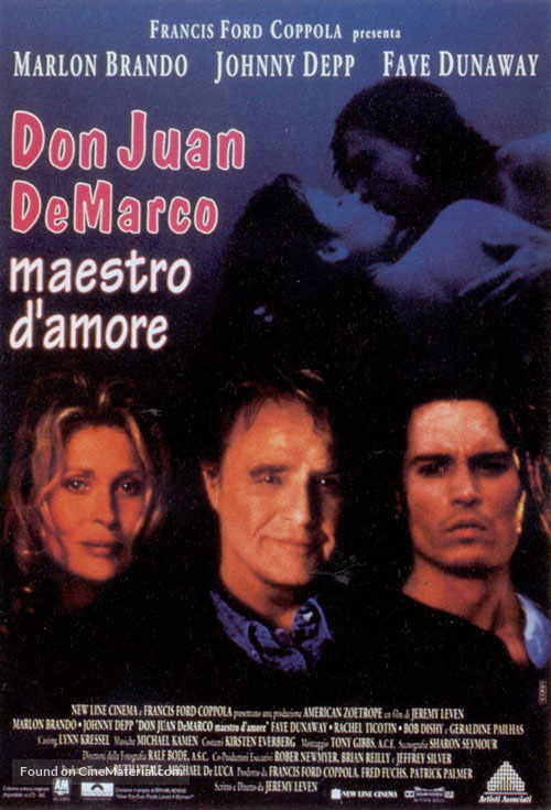 Don Juan DeMarco - Italian Movie Poster