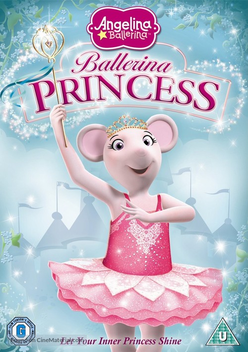 Angelina Ballerina: Ballerina Princess - British DVD movie cover