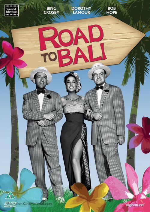 Road to Bali - British DVD movie cover