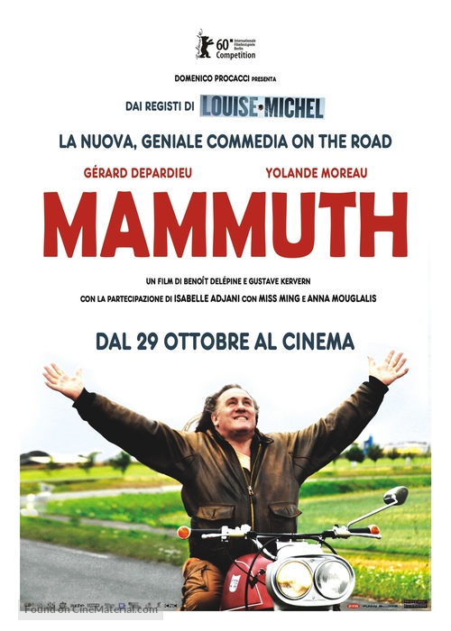 Mammuth - Italian Movie Poster