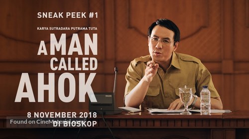 A Man Called Ahok - Indian Movie Poster