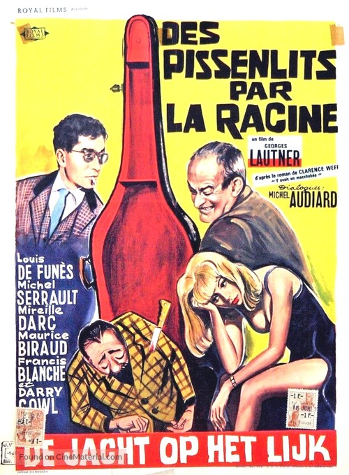 Des pissenlits par la racine - Belgian Movie Poster