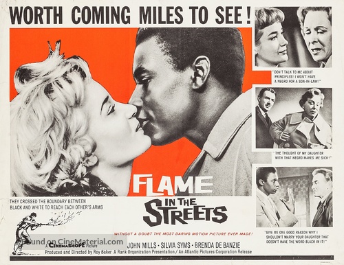 Flame in the Streets - Movie Poster