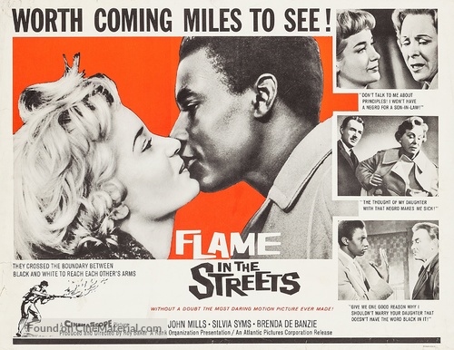 Flame in the Streets - Movie Poster