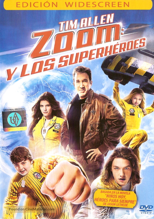 Zoom - Argentinian DVD movie cover