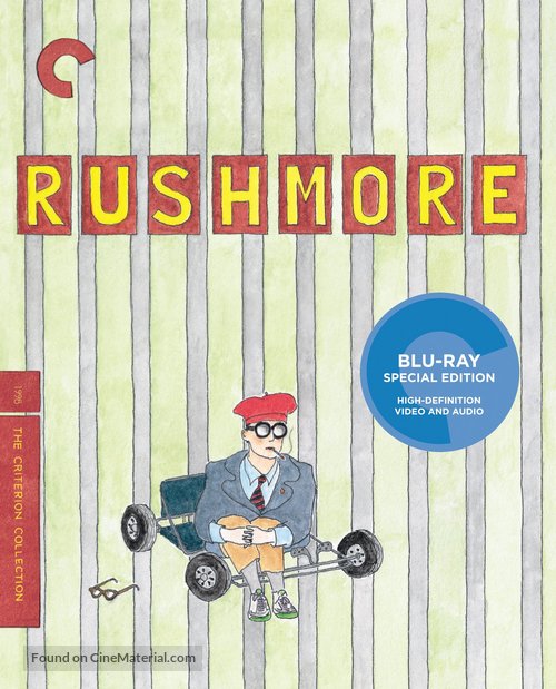 Rushmore - Blu-Ray movie cover