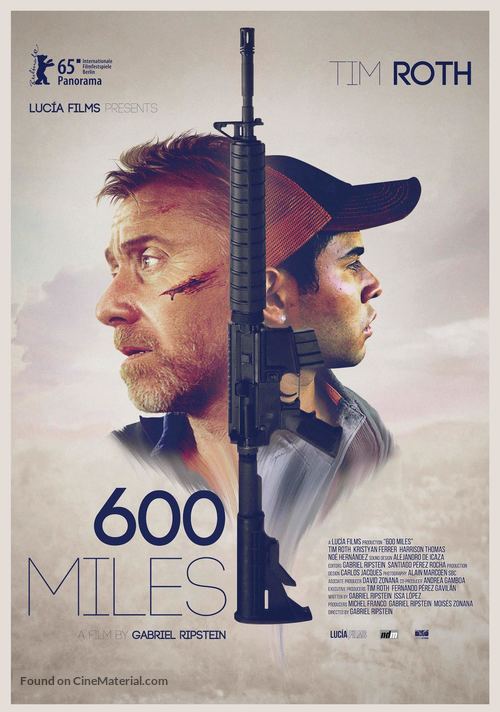 600 Millas - Movie Poster