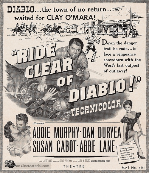 Ride Clear of Diablo - poster