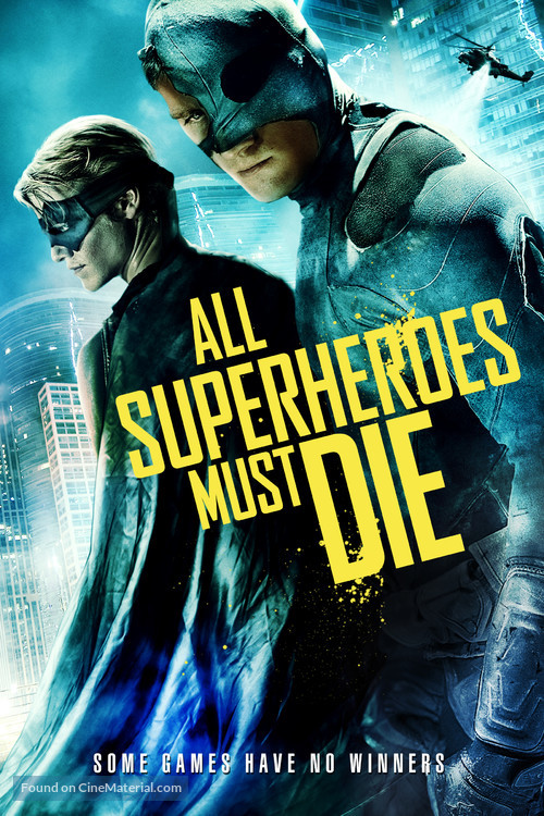 All Superheroes Must Die - DVD movie cover