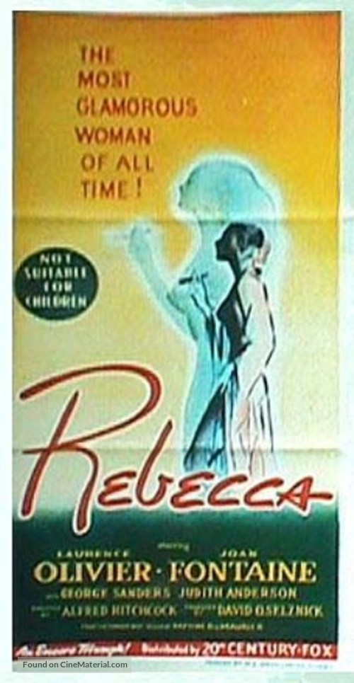Rebecca - Australian Movie Poster