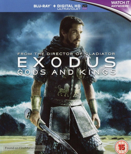 Exodus: Gods and Kings - British Movie Cover