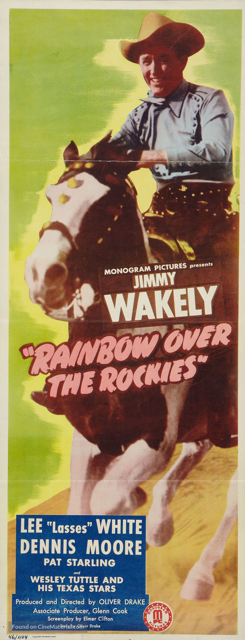 Rainbow Over the Rockies - Movie Poster