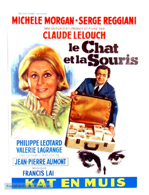 Chat et la souris, Le - Belgian Movie Poster