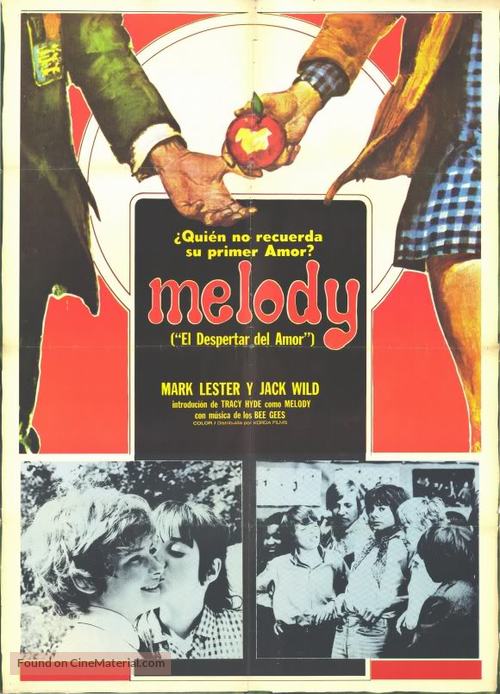 Melody - Spanish Theatrical movie poster