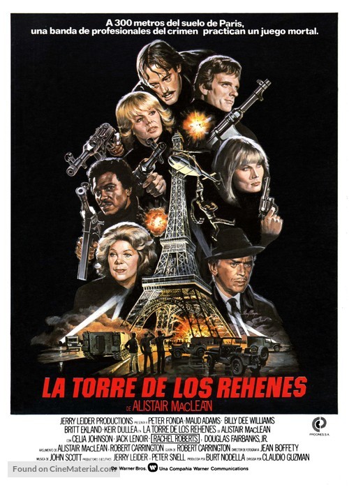 The Hostage Tower - Spanish Movie Poster