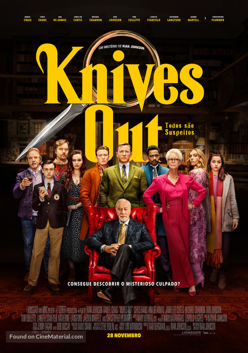 Knives Out - Portuguese Movie Poster