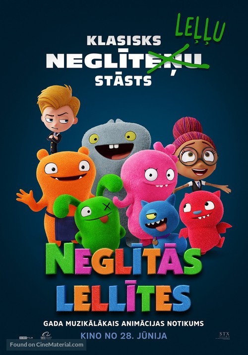 UglyDolls - Latvian Movie Poster