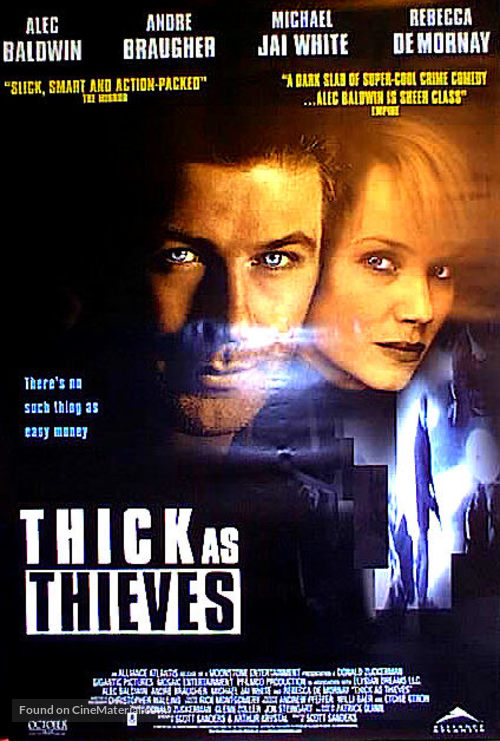 Thick as Thieves - Canadian Movie Poster