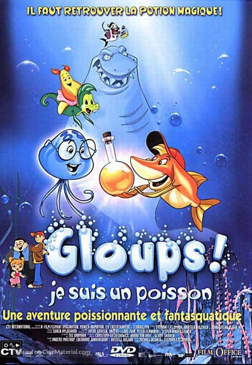 Hj&aelig;lp, jeg er en fisk - French DVD movie cover