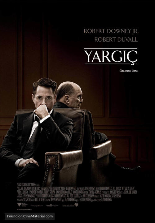 The Judge - Turkish Movie Poster