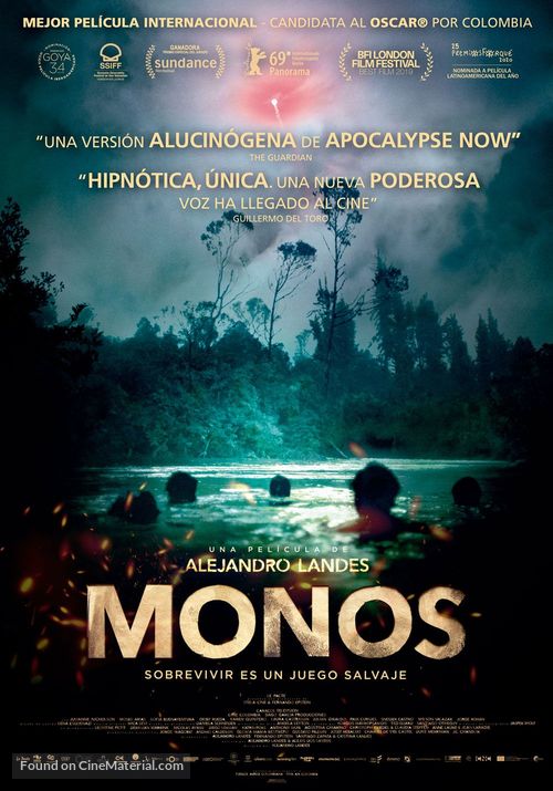 Monos - Spanish Movie Poster
