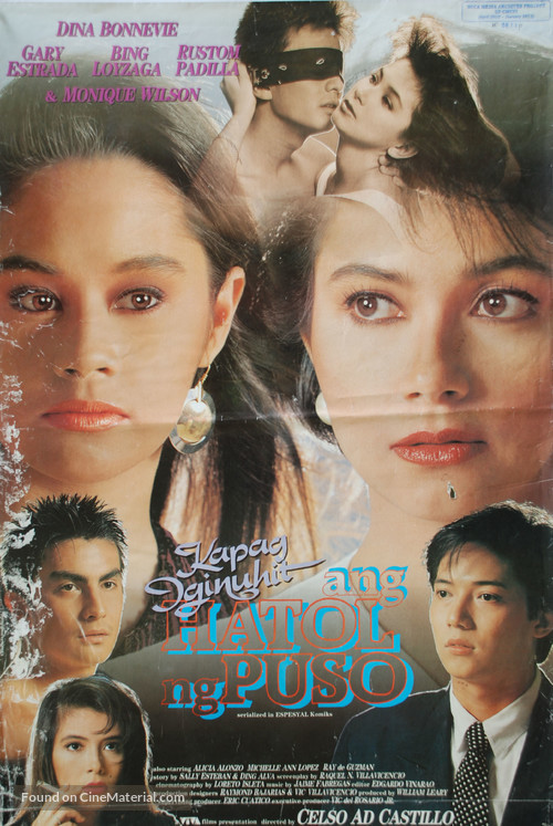 Kapag iginuhit ang hatol ng puso - Philippine Movie Poster