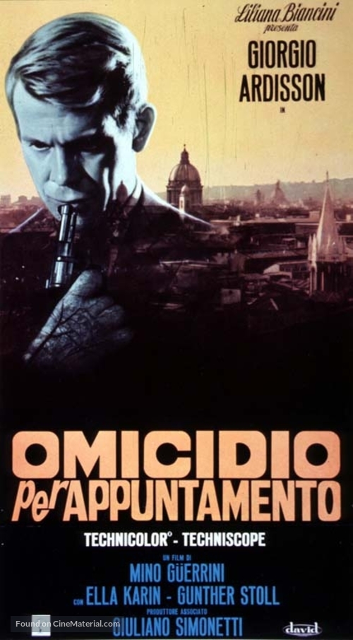 Omicidio per appuntamento - Italian Movie Poster