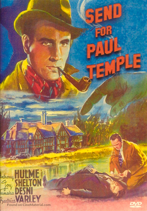 Send for Paul Temple - British Movie Cover