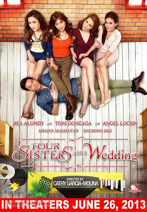Four Sisters and a Wedding - Philippine Movie Poster