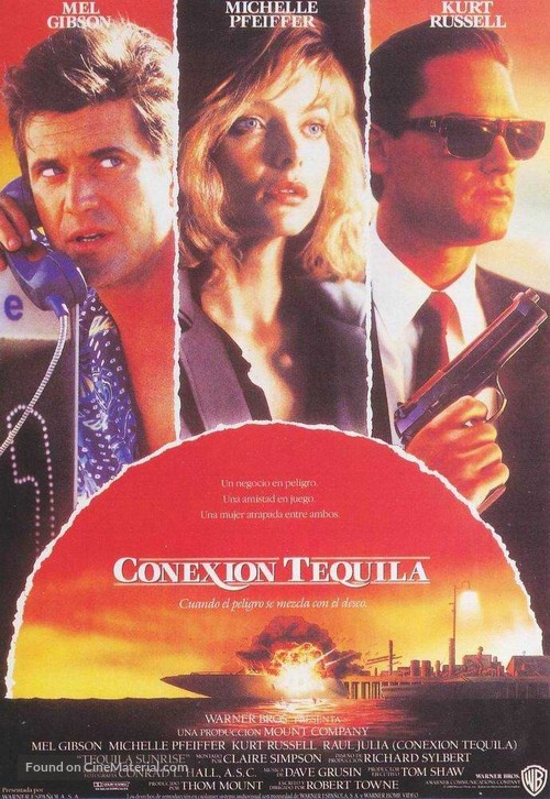 Tequila Sunrise - Spanish Movie Poster