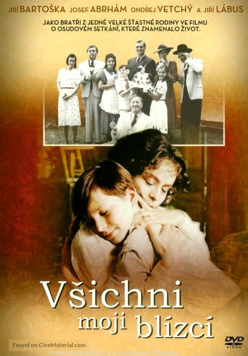 Vsichni moji bl&iacute;zc&iacute; - Czech DVD movie cover
