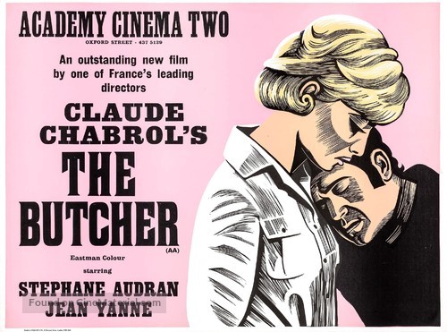 Le boucher - British Movie Poster