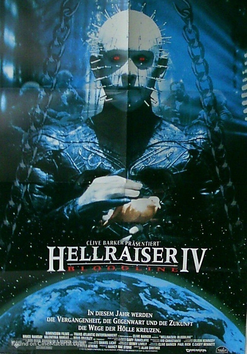 Hellraiser: Bloodline - German Movie Poster