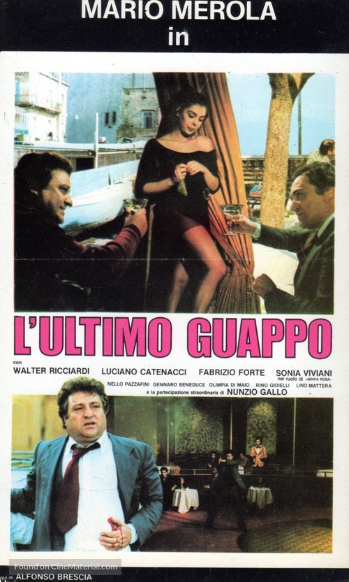 L&#039;ultimo guappo - Italian VHS movie cover