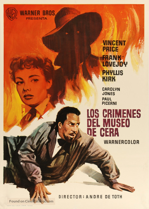 House of Wax - Spanish Movie Poster