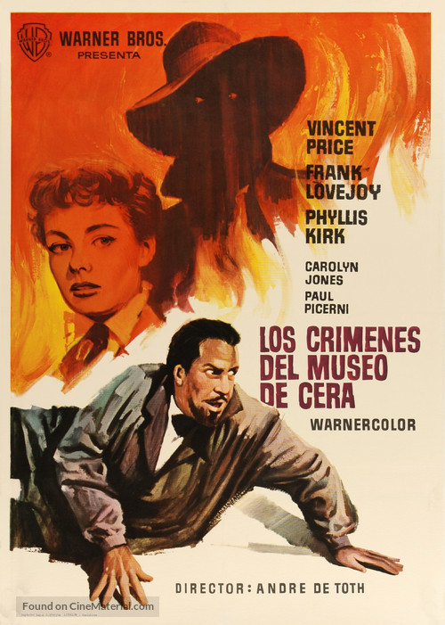 House of Wax - Spanish Movie Poster