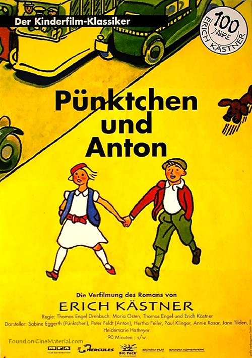 P&uuml;nktchen und Anton - German Movie Poster