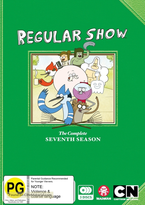 &quot;Regular Show&quot; - New Zealand DVD movie cover