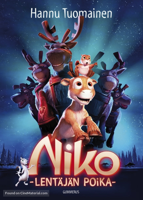 Niko - Lent&auml;j&auml;n poika - Finnish Movie Poster