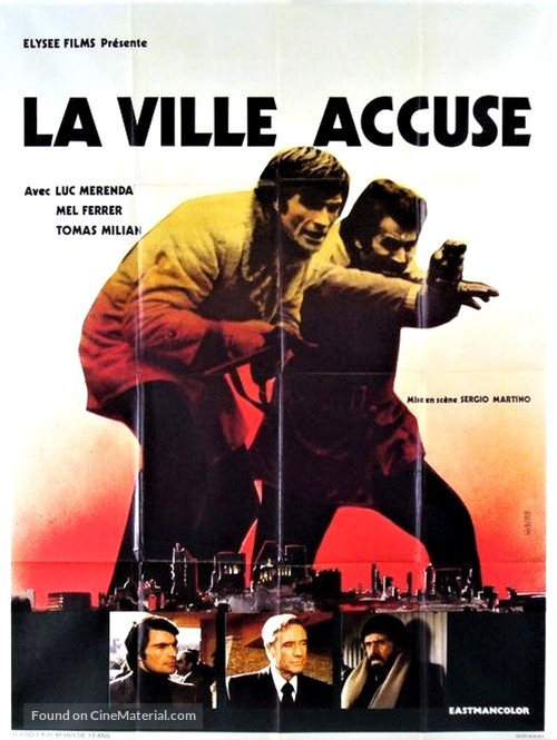 La polizia accusa: il servizio segreto uccide - French Movie Poster