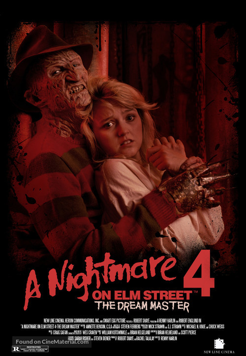 A Nightmare on Elm Street 4: The Dream Master - Canadian Movie Poster