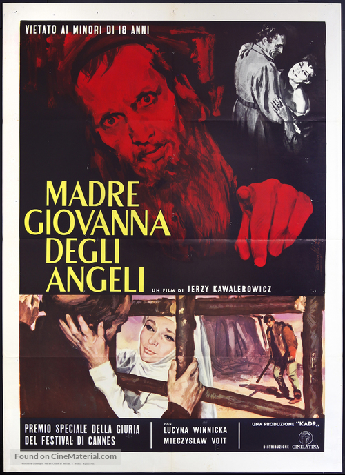 Matka Joanna od aniol&oacute;w - Italian Movie Poster