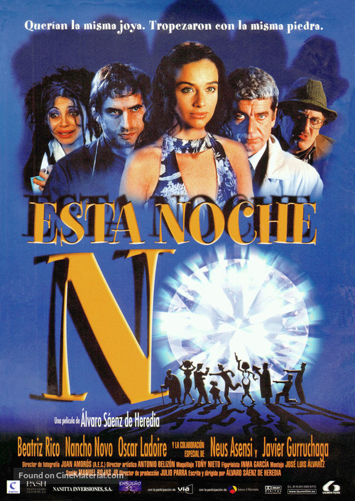 Esta noche, no - Spanish Movie Poster