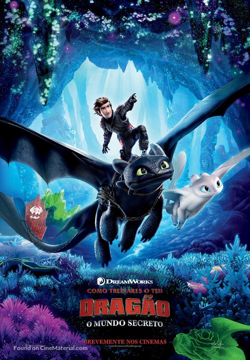 How to Train Your Dragon: The Hidden World - Portuguese Movie Poster