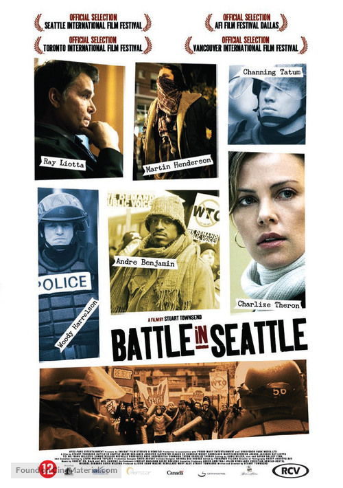Battle in Seattle - Dutch Movie Cover