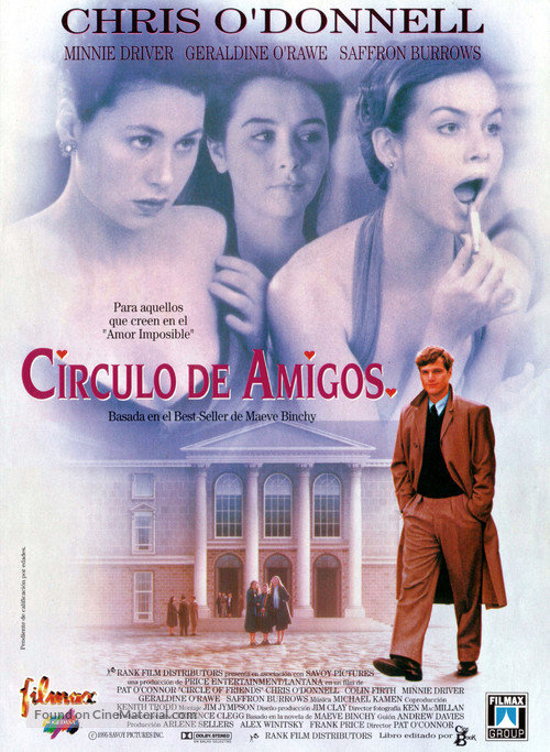 Circle of Friends - Spanish Movie Poster