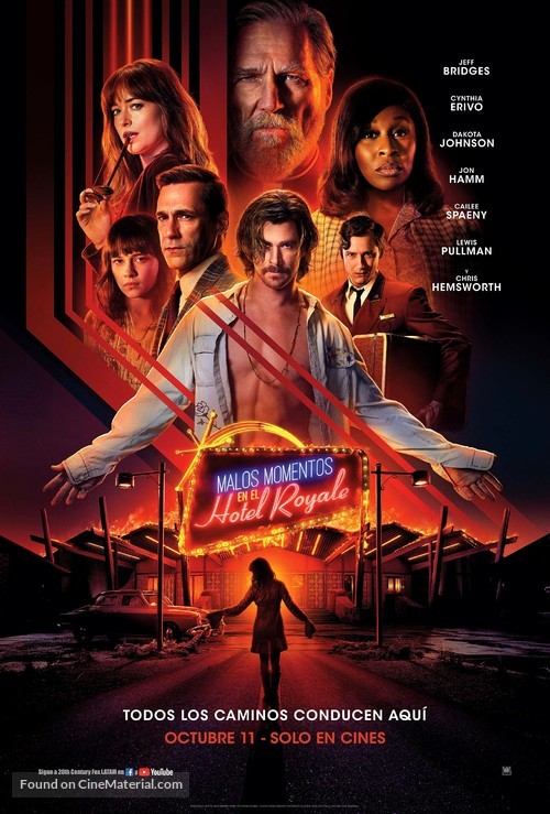 Bad Times at the El Royale - Colombian Movie Poster