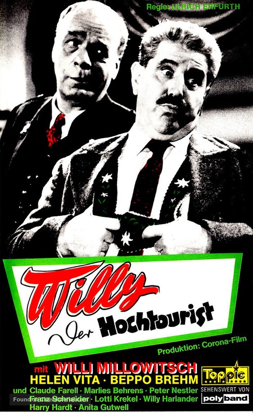 Der Hochtourist - German VHS movie cover